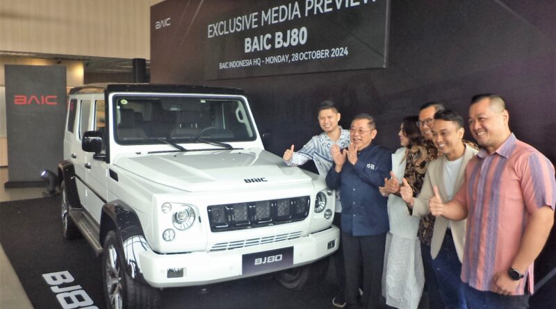 BAIC BJ80 Resmi Lauching, Off-Road Vehicle Premium Ini Dibawah 1,5 Milyar Saja
