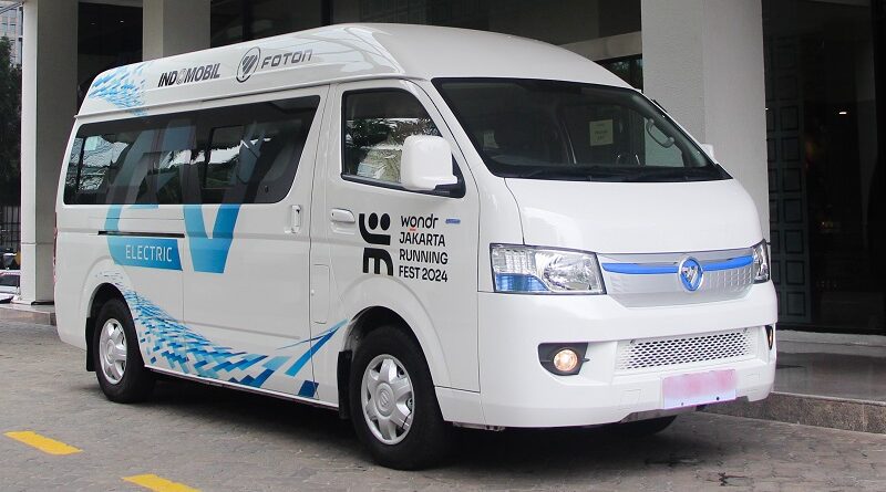 FOTON eView, Mini Bus Listrik Saingan DFSK Gelora E