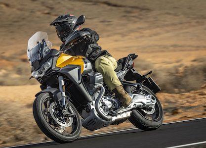 Moto Guzzi Stelvio, V-Twin Penjelajah Premium