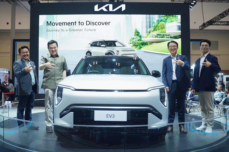 Kia Perkenalkan SUV Listrik EV3 di GJAW 2024