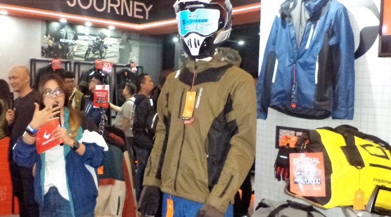 Threnox, Jaket Respiro Kolaborasi Skuter Kalcer Ada di IMOS 2024