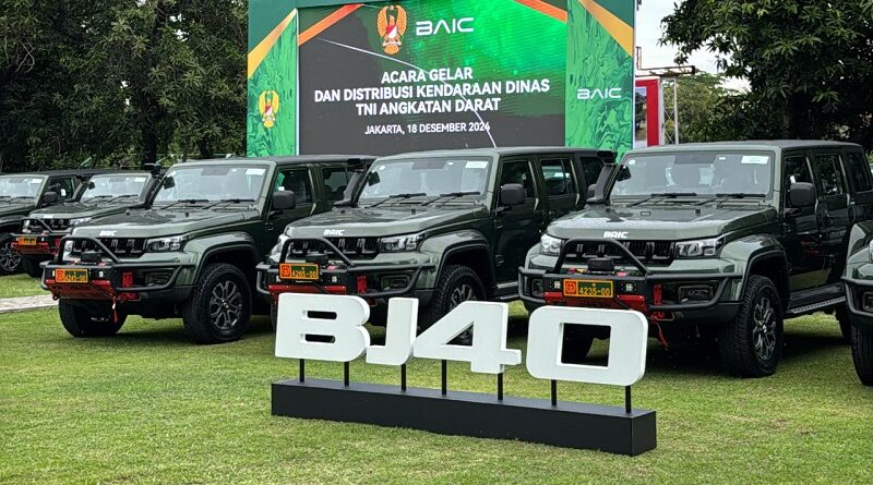 BAIC BJ40 Plus Resmi Jadi Rantis TNI Angkatan Darat