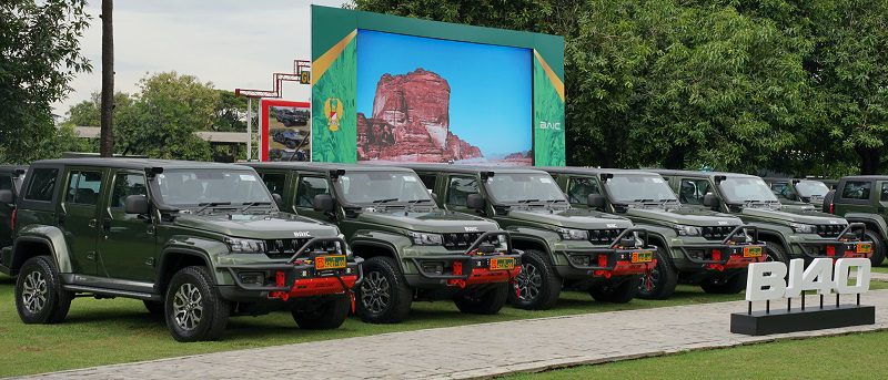 BAIC BJ40 Plus Resmi Jadi Rantis TNI Angkatan Darat