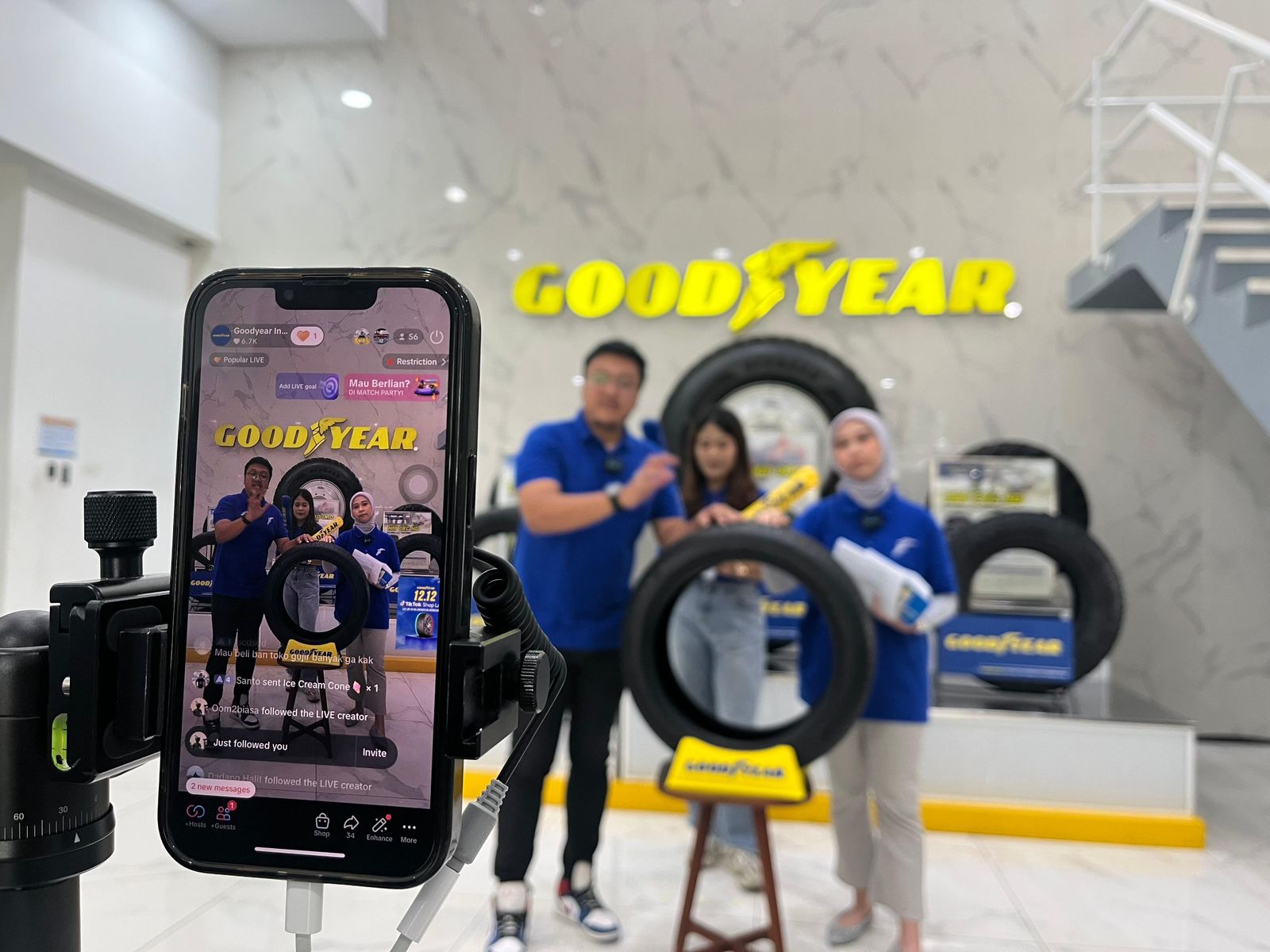 Goodyear Indonesia Luncurkan TikTok Shop dan Program Year-End Trade-In untuk Perkuat Kehadiran Digital dan Layanan Pelanggan