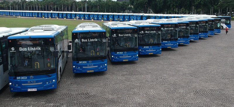 Target 2030 Full 100 % Bus Listrik, Transjakarta Tambah 200 Unit Baru
