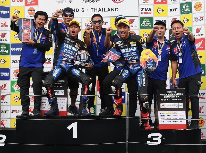 Yamaha Racing Indonesia Sukses di ARRC 2025 Buriram, Ini Pretasinya