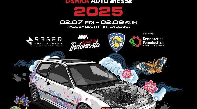 NMAA Indonesia “Serang” Kembali Osaka Auto Messe 2025