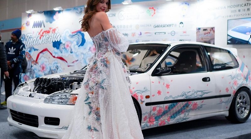 Honda Civic Estilo EG6 Street Racing Grafis Batik Hokokai