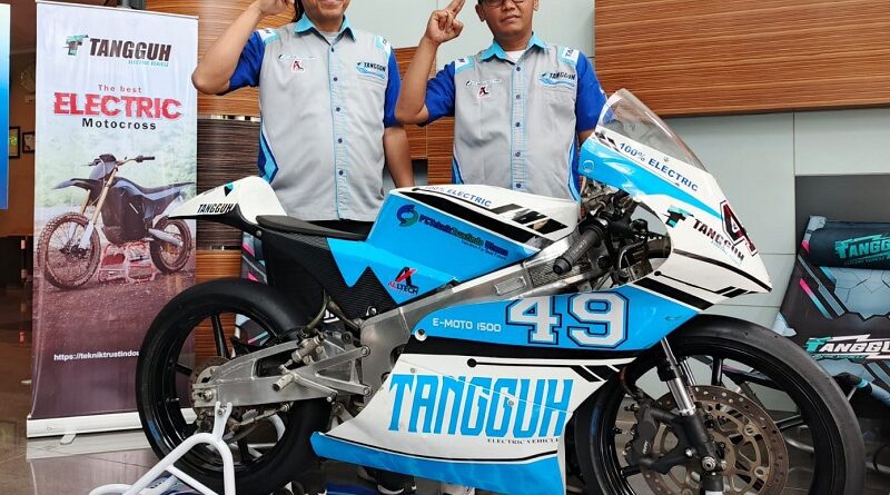 Tangguh E Moto 1500 Motor Listrik Balap Karya Anak Bangsa