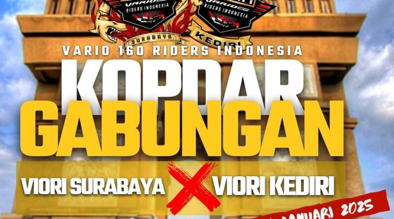 Touring Wajib & Kopdargab VIORI Surabaya Chapter