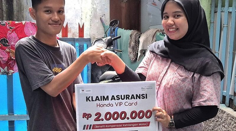 Fitrah Romadhon Motor Hilang Depan Rumah, Klaim Honda VIP Card Langsung Cair