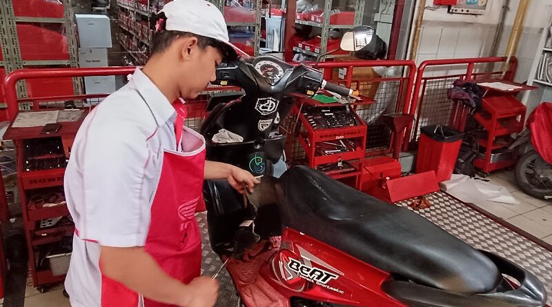 Mau Service Motor ke AHASS Jelang Mudik dan Antri Booking Aja Dulu di Wanda