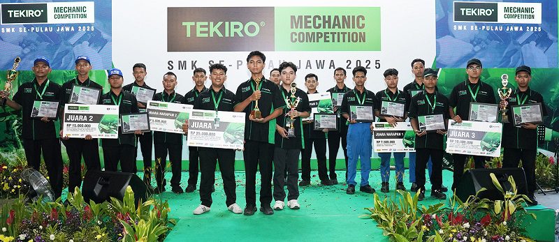 SMK Negeri 8 Kabupaten Tangerang Jawara Tekiro Mechanic Competition 2025