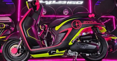 Honda Stylo Ultraviola, Modif Glowing in Dark