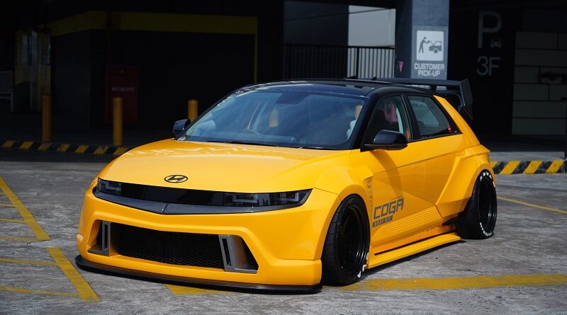 Hyundai Ioniq 5 Coga Bodykit, Trendsetter Modif Mobil Listrik IMX Surabaya 2025