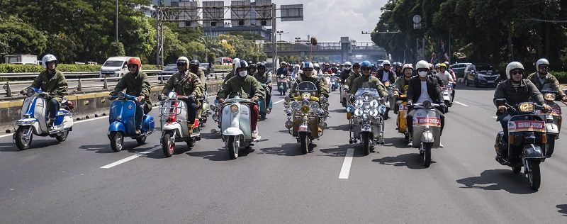 Jakarta Mods MayDay 2025, Pestanya Skena Vespa