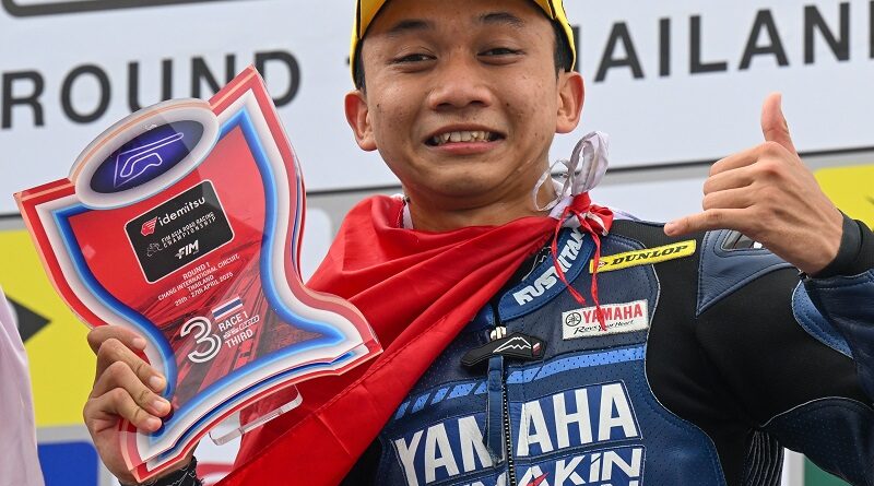 Wahyu Nugrono Rebut Podium 3 SS600 ARRC Buriram