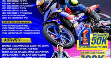 Yamaha Cup Race Hadir Perdana di Sport Centre Rumbai Pekanbaru