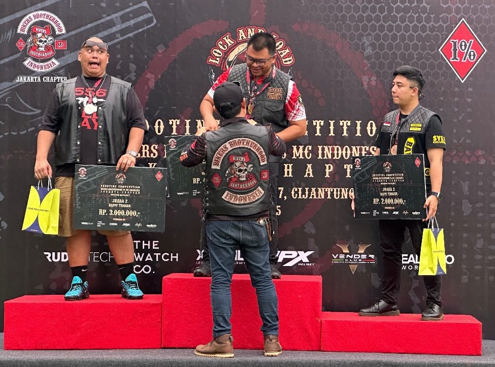 BB1%MC Jakarta Rayakan Hari Lahir Pancasila, Gelar Lomba Menembak Antar Klub Motor