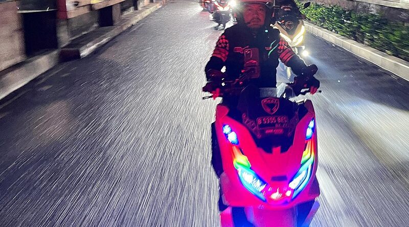Nocturnity Riding, Turing Malam Bareng V160 dan PRCI Jakarta