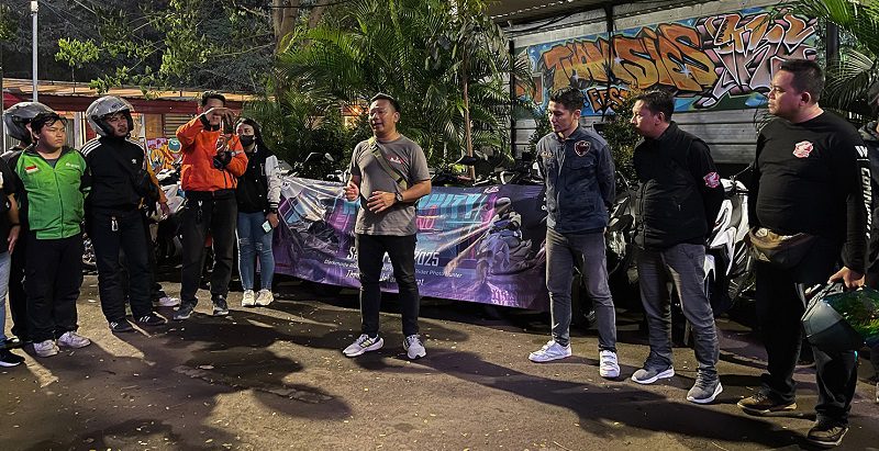 Nocturnity Riding, Turing Malam Bareng V160 dan PRCI Jakarta