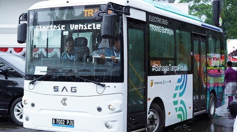 Sekarang Trans Bahagia Jambi Pakai Bus Listrik Gratis
