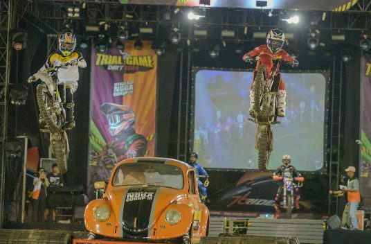 Tampil Gahar, M.Zidane Sapu Bersih Trial Game Dirt 2025 Sidoarjo
