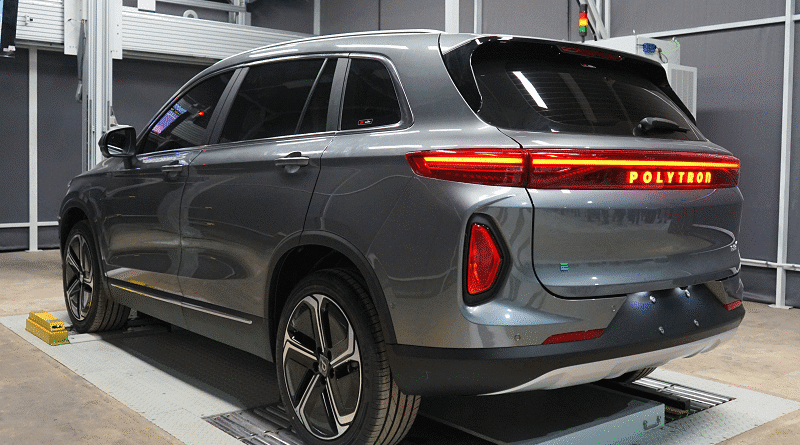 Mobil Listrik Polytron G3+ dan G3 SKD di Purwakarta Siap Sambut GIIAS 2025