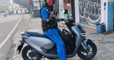 Test Ride Honda CUV e ke Puncak, Ajaib Baterai 0 % Masih Bisa Nanjak !