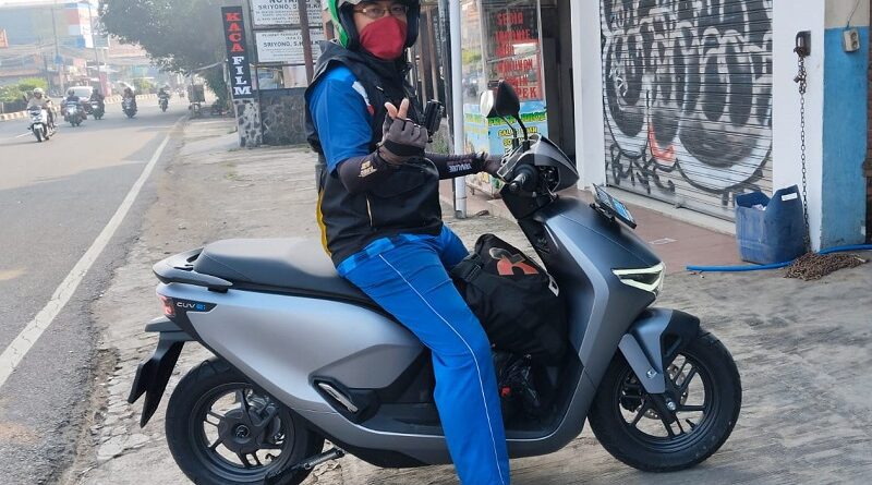Test Ride Honda CUV e ke Puncak, Ajaib Baterai 0 % Masih Bisa Nanjak !