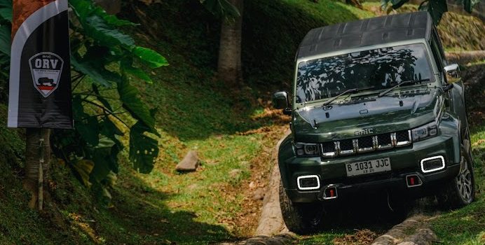 Adul Skill Anggota ORV Jajal BAIC di Lintasan Off Road JSI Resort
