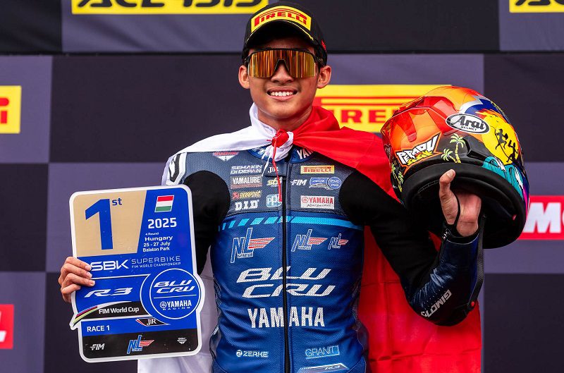 Arai Agaska Masuk Barak Yamaha Master Camp di Valencia