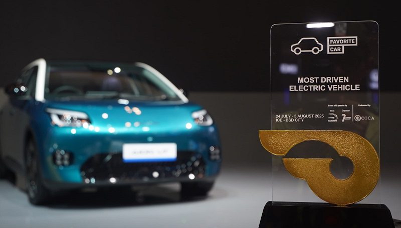 Hello Baby Bikin AION UT Sabet Most Driven EV GIIAS 2025