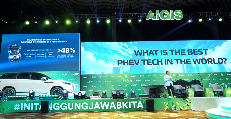 JAECOO Tampilkan Teknologi SHS di AIGIS 2025