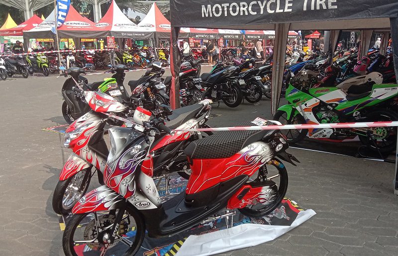 Motofest 2025 Pecah 251 Motor Modif Padati Alun-Alun Bekasi