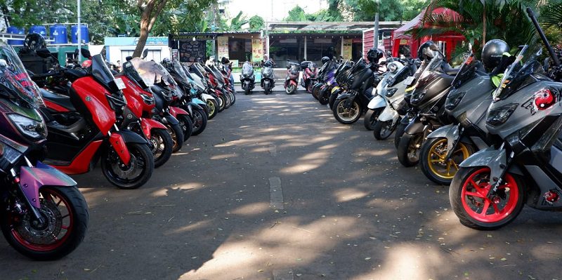 Satu Dekade NRXR Indonesia, Jalanan Jakarta Diserbu Nmax