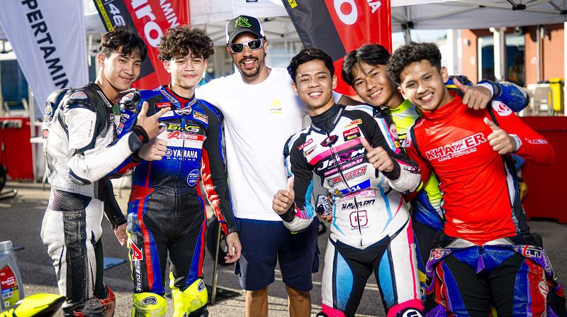 Tavullia Merekam Cerita Asyik 5 Pembalap Muda Indonesia Berlatih Bersama Rossi