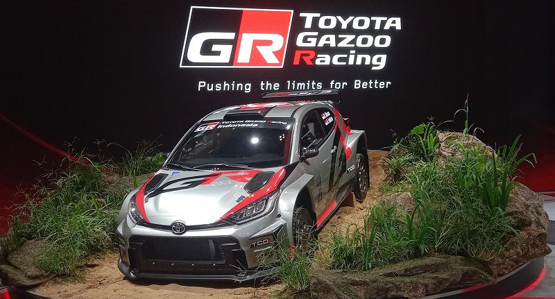 Toyota GR Yaris Rally2, Semangat Balap GAZOO Racing di GIIAS 2025