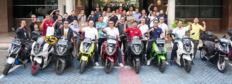 Butuh 4 Hari Motor Listrik ini Sampai Bali dari Jakarta