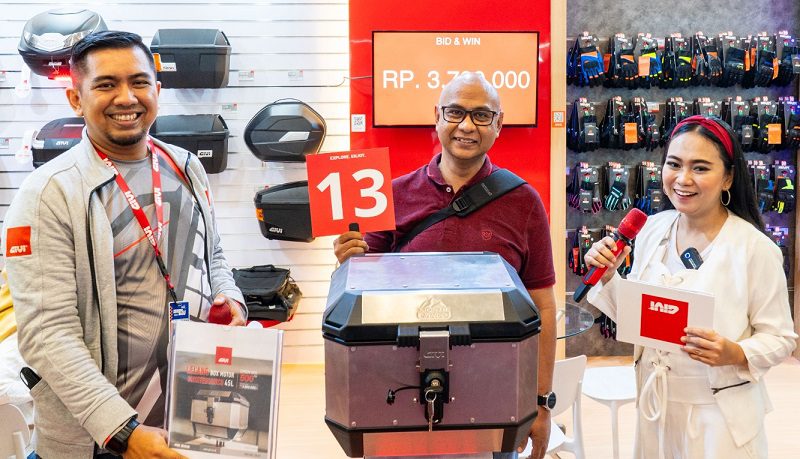 GIVI Indonesia Datang Kembali ke IMOS 2025 Bawa Box Riders Anyar