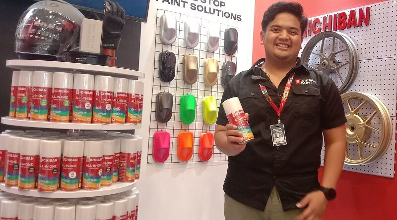 Ichiban Paint Pertama di IMOS 2025, Dari Metal Coating Jadi Cat Semprot