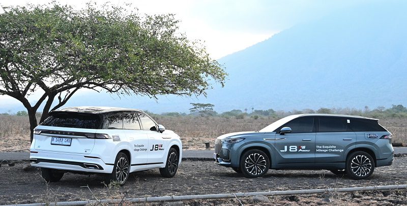 JAECOO J8 SHS ARDIS Siap Diajak Tersesat 1.660 km, Hybrid Seharga 818 Juta