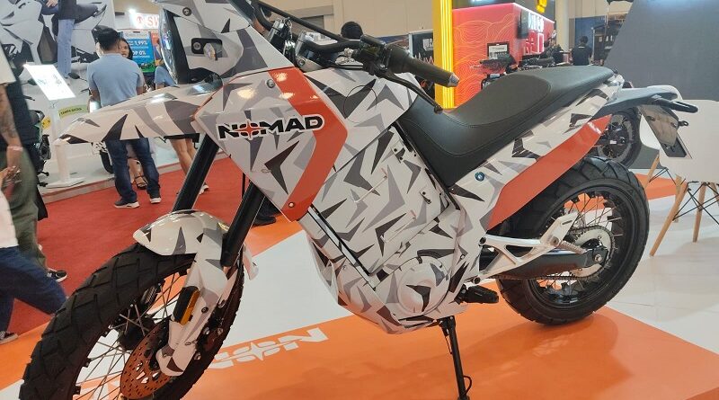 Kupprum Nomad Pertama di IMOS 2025, Motor Listrik Adventure Jejalah Tanpa Batas