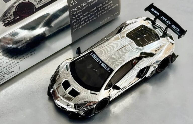 LBWK Lamborghini Aventador Chrome Edition Raffi Ahmad