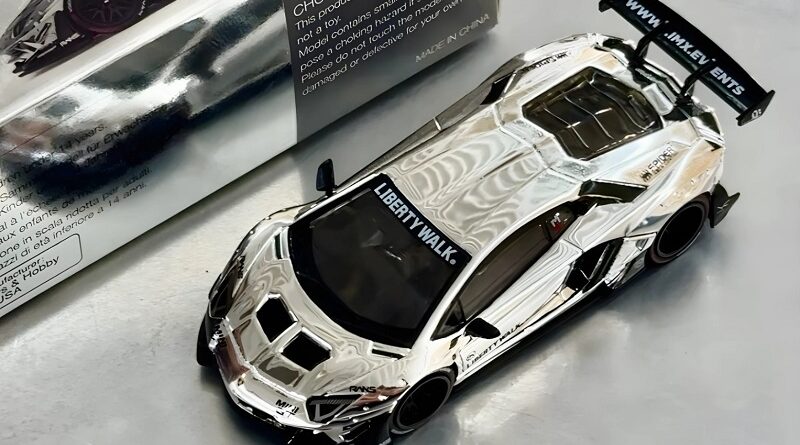 LBWK Lamborghini Aventador Chrome Edition Raffi Ahmad
