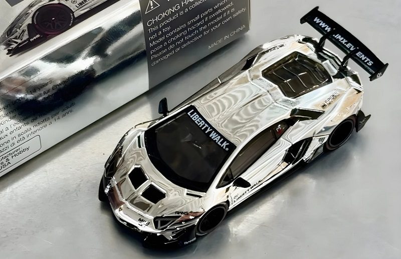 LBWK Lamborghini Aventador Chrome Edition Raffi Ahmad