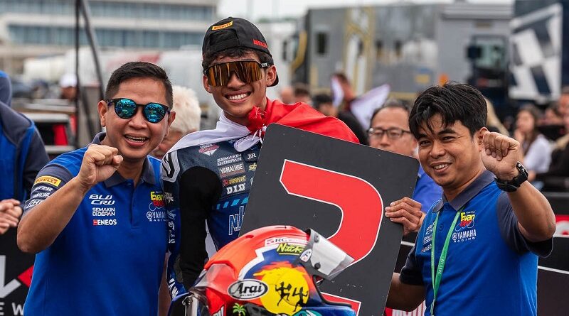 Pembalap Lombok ini Raih Wild Card World Supersport 300 Magny-Cours Prancis