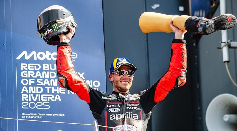 Terpaut 0,568 detik, Marco Bezzecchi Rebut Podium Kedua di Misano