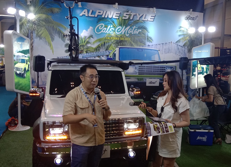 Alpine Style Hadir IMX 2025, Bodi Kit Californian Suzuki Jimny 3 Pintu