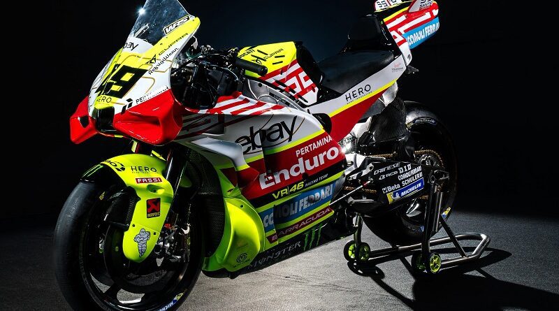 Desain Terbaru Ducati Desmosedici GP VR46 Racing Sebelum Mandalika